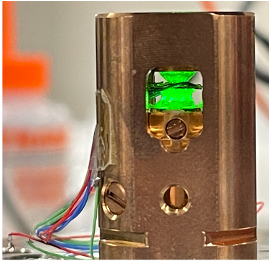 Research image: quantum materials under high pressure